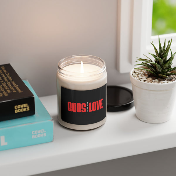 Scented Soy Candle, 9oz "Gods Love"