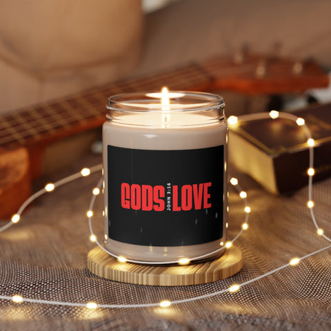 Scented Soy Candle, 9oz "Gods Love"