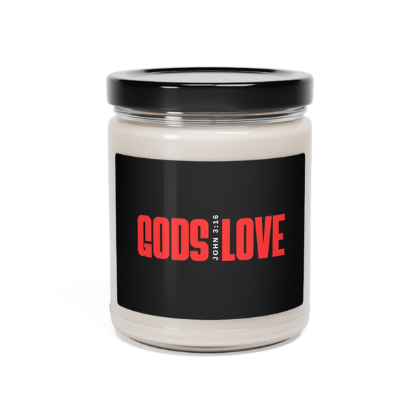 Scented Soy Candle, 9oz "Gods Love"