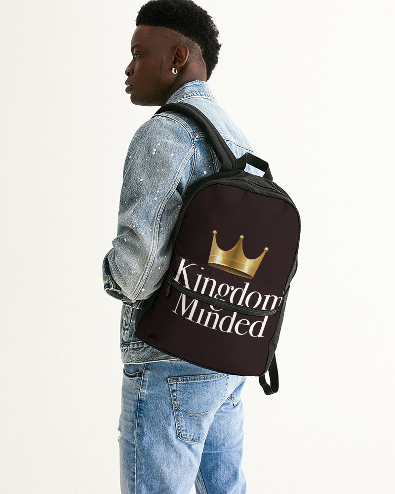 "Kingdom Minded" Small Canvas Backpack